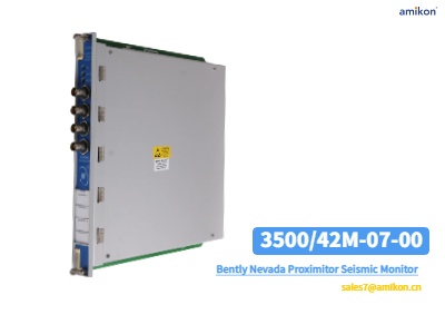 3500/42M-07-00 Bentny Nevada Proximitor Seamtismic Monitor